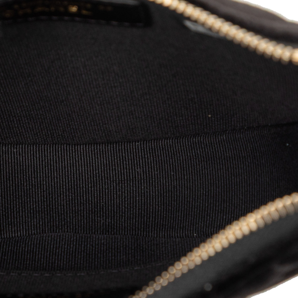 Pre-Loved Chanel CC Quilted Velour Half Moon Chain Crossbody - Picture 4 of 9